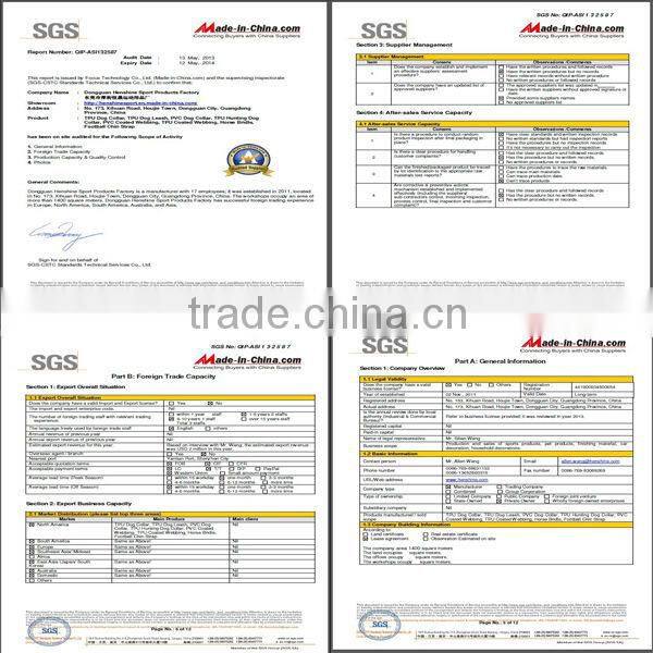 OEM or ODM service Polyurethane dog leashes