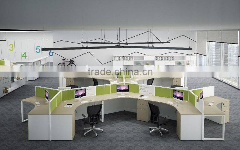 Hot Sale Office Furniture Table Workstation Partitions For Call Center