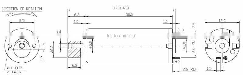 2015 Hot new Supreme Quality gear motor for motorized toy
