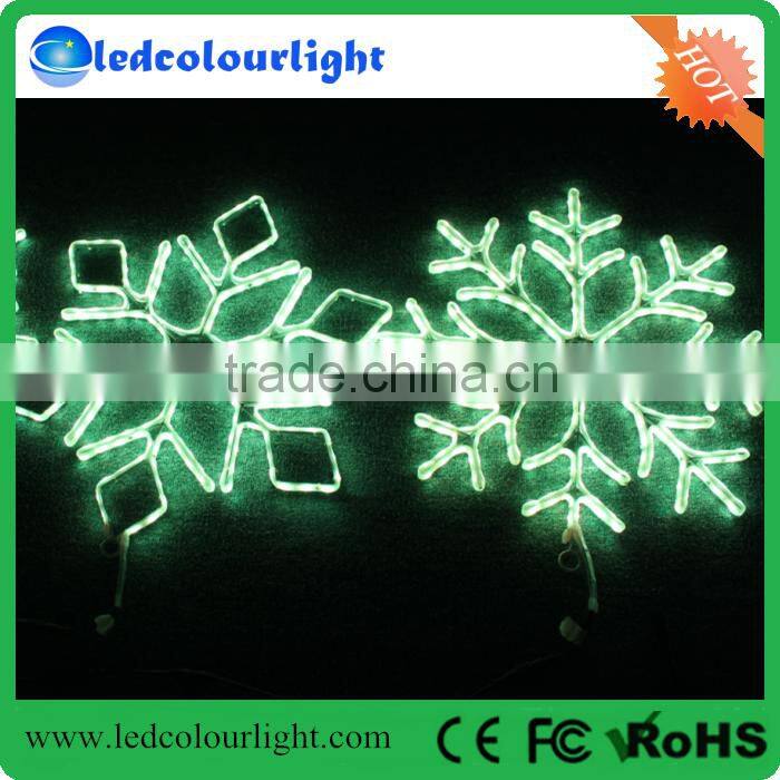 Ledcolourlight DMX RGB LED Christmas tree hanging snow strip lights