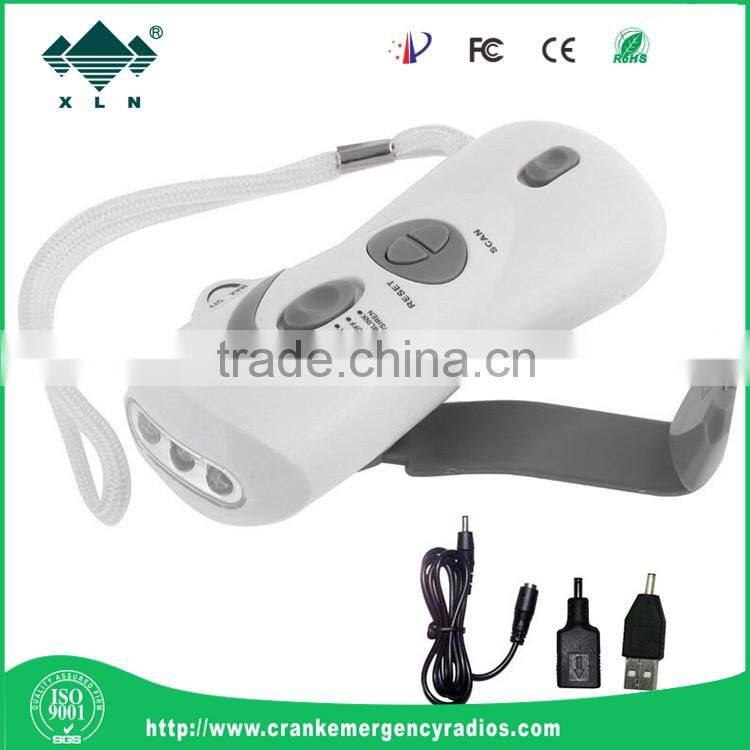 Hand Press LED Torch Flashlight Lamp dynamo torch in stock !!!