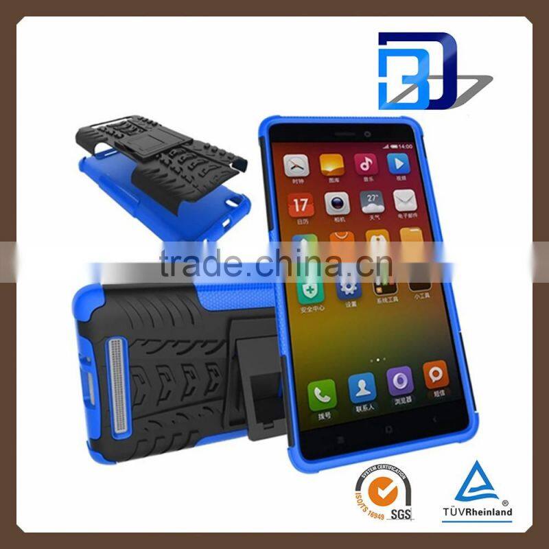 Cell phone accessory PC+TPU Hybrid Armor Case with Slim Stand phone case for Xiaomi Redmi 3 china wholesale