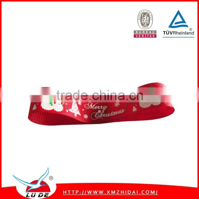 Christmas Grosgrain Print Ribbon Wholesale