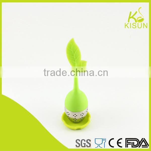 mini strainer silicone tea infuser egg shape tea infuser