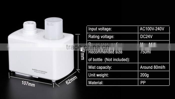 2015 china manufacture top quality best price Portable Ultrasonic Aroma Humidifier with 1 year warranty