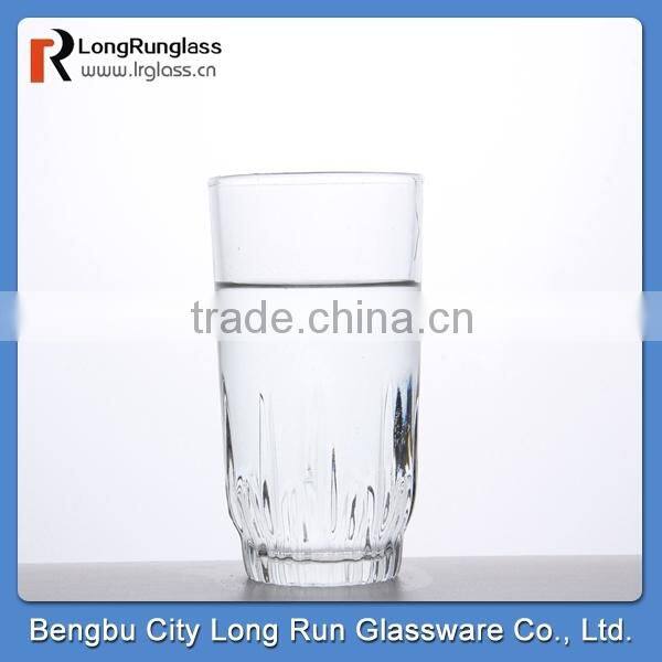 LongRun 11oz cheap dinnerware home goods clear glass cups