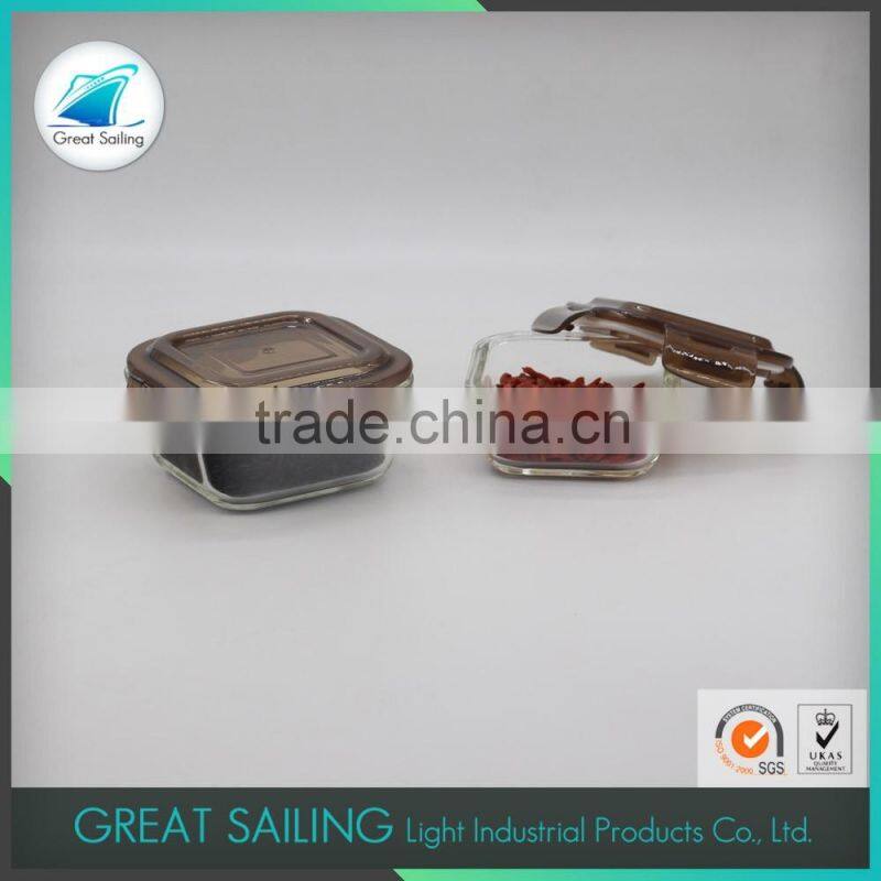 new hot microwaveable food storage container glass