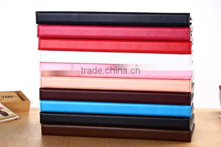 New arrival wallet leather case for ipad 6.for apple ipad air 2 case
