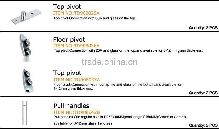 Best Selling Smooth assist inspection Gliding Adjust Heavy Duty Pivot Door Sliding Hinge