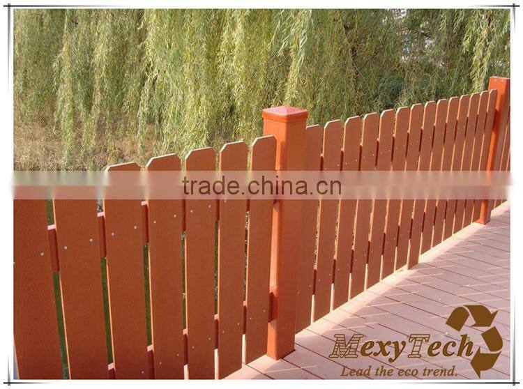 aluminium wood composite slat garden trellis fence gate and fence design