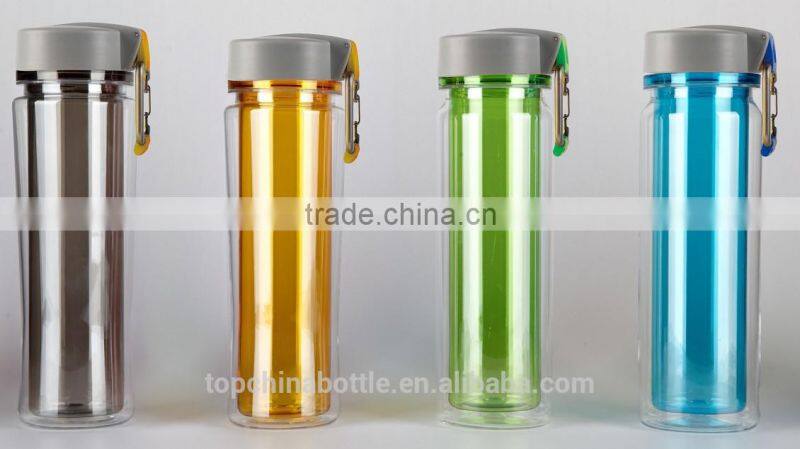 BPA free 550ml Double-wall Thermos water bottle