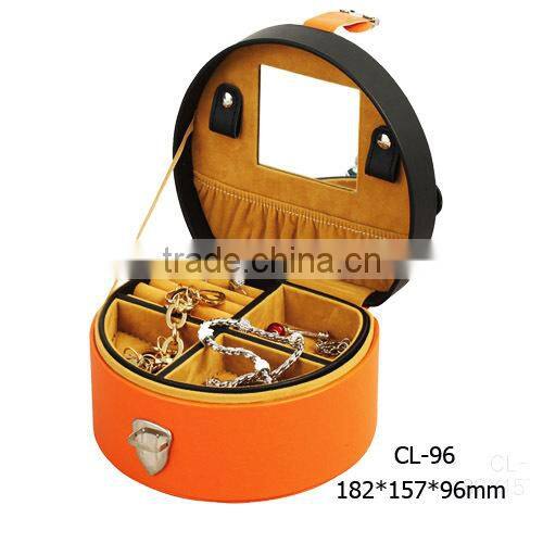 CL-96 luxury leather jewelry case