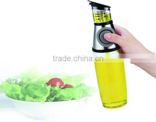 SINOGLASS 4 pcs glass storage canister jar set with TUSCAN VILLA decal