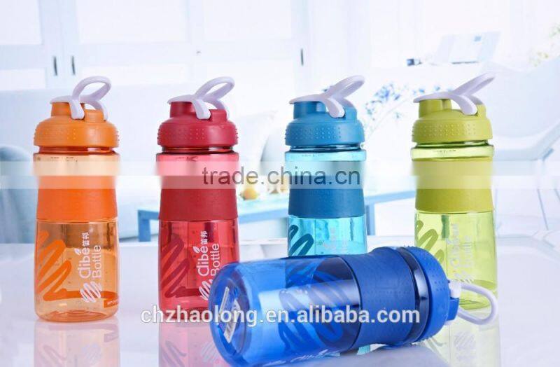 food grade 680ml Plastic PC Shaker Water Bottle, plastic water bottle joyshaker