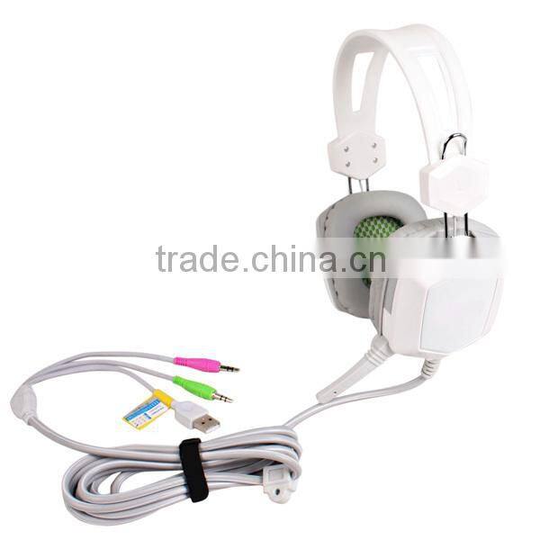 Unique style showing individuality stereo earphone with remote and mic