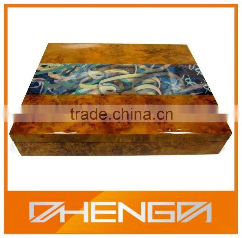 HOT SALE custom made-in-china empty piano lacquer wooden dates gift box (ZDS-SJF002)