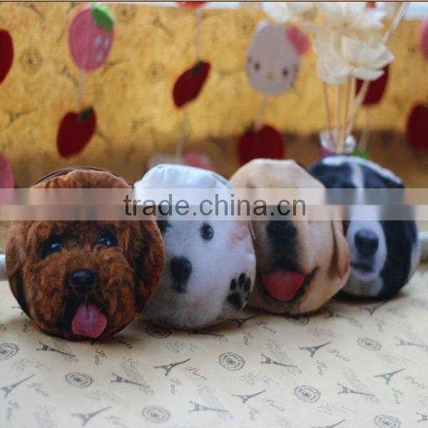 Unique Cartoon Dog Cat-people Fabrics Unisex Coin Wallet Wholesale ZTCW-0028