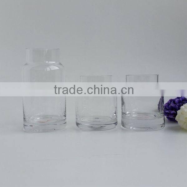 High quality handmade Glass vase for water culture