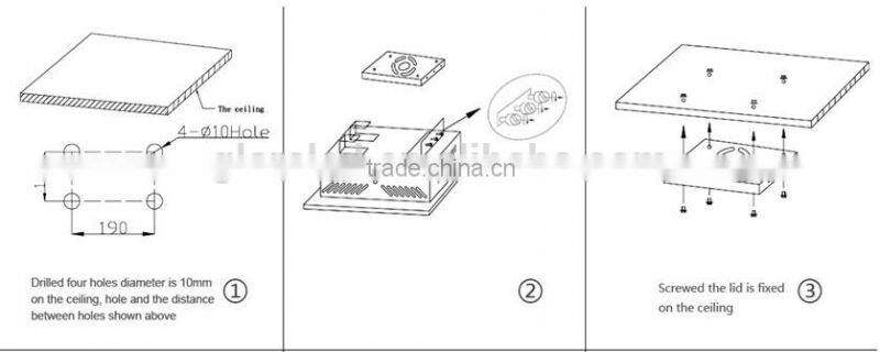 120W petrol station/ led canopy lights for 3 years warranty with CE led canopy light