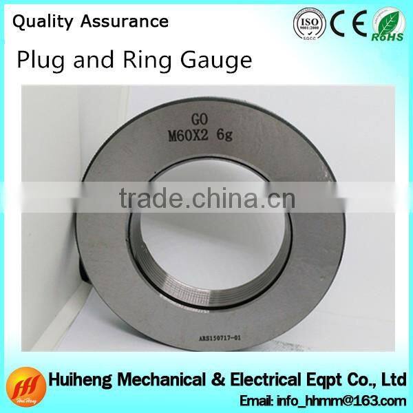 Thread ring gauge measuring gauge tapered