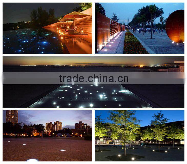 CE ROHS IP67 1W Led Inground Light Underground LED Light 3 Years Warranty