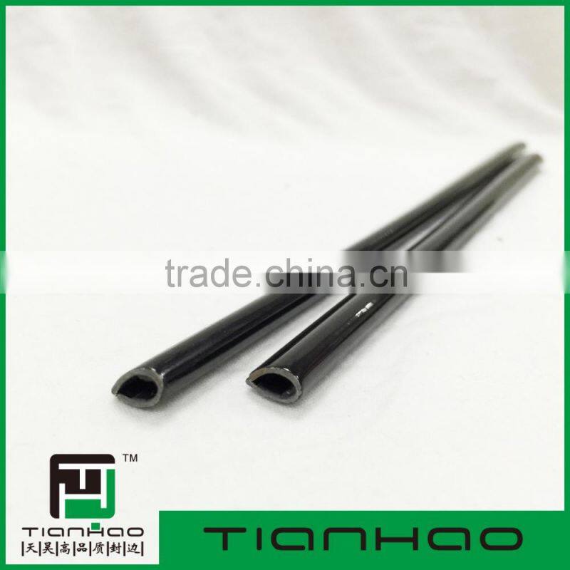 office desk U type profile rubber edge banding for furniture
