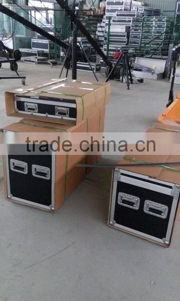 Broadcasting TV camera jimmy jib crane 10m with motorized dutch head bear 25kg camcorder