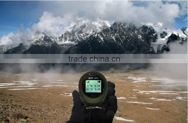 PG03 Mini GPS Receiver Navigation Handheld Location Finder USB Rechargeable with Compass for Outdoor Sport Travel