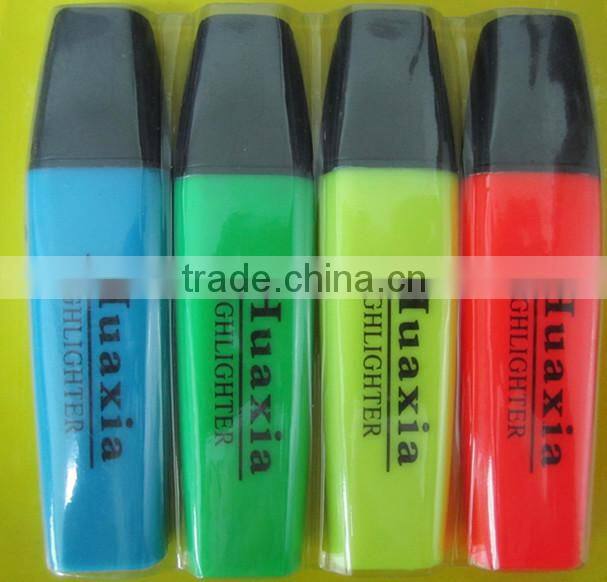 double head highlighter ,promotion highlighter pen