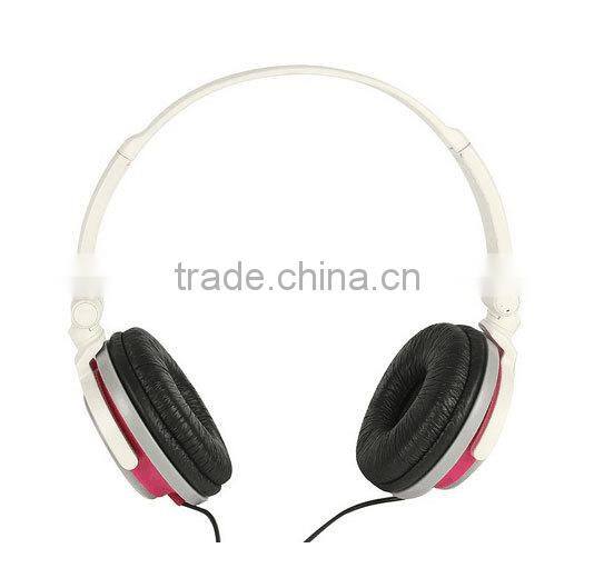 OEM dual ear cup wired audio headset gaming chat stereo headphone w/mic&volume control for ps4/tablet/laptop/pc/mobilephones