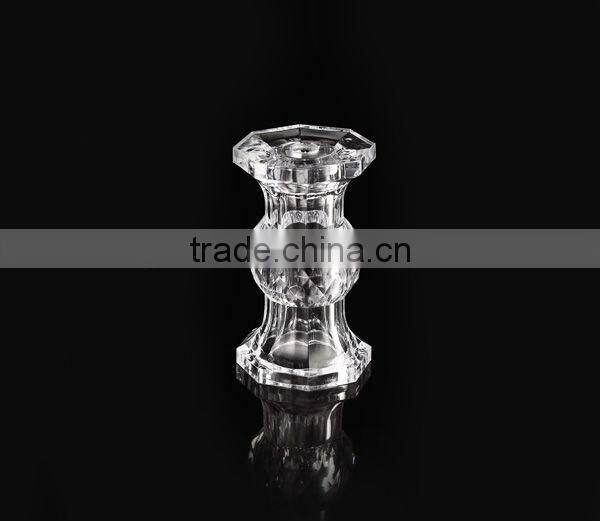 high quality plastic crystal fittings for glass coffee table legs