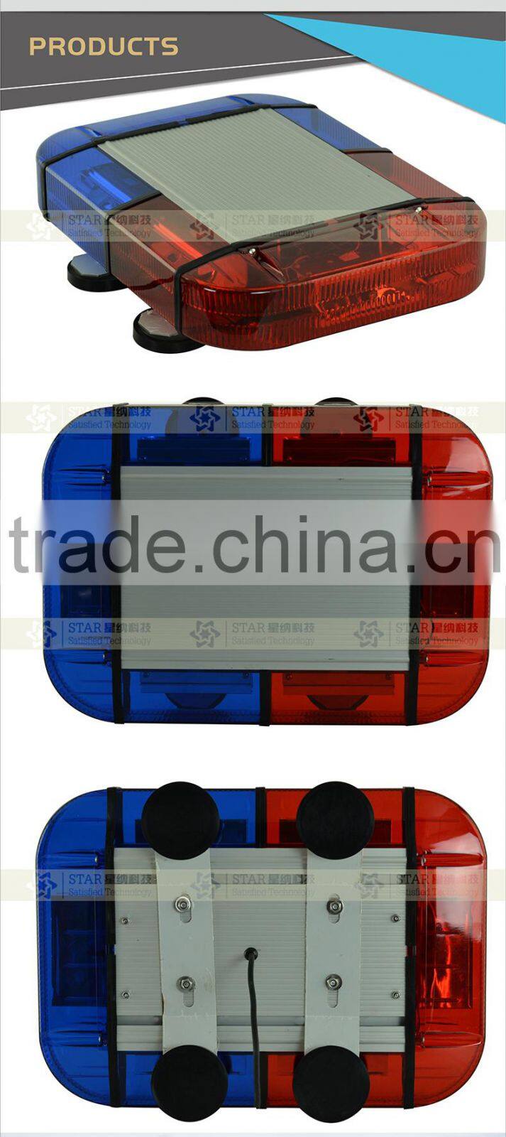 12V car led strobe mini lightbar led warning light TBD-A08