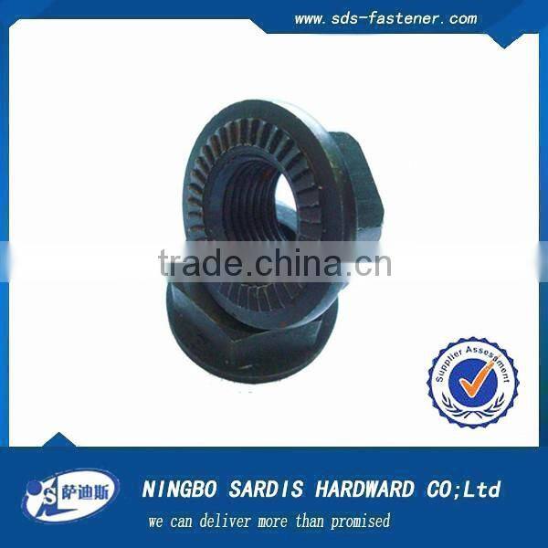 Alibaba online shopping for automobile Carbon Steel ZP hex flange nut