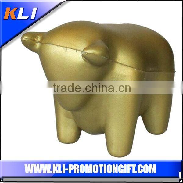 Promotional gift foam pu anti stress man shaped pu ball