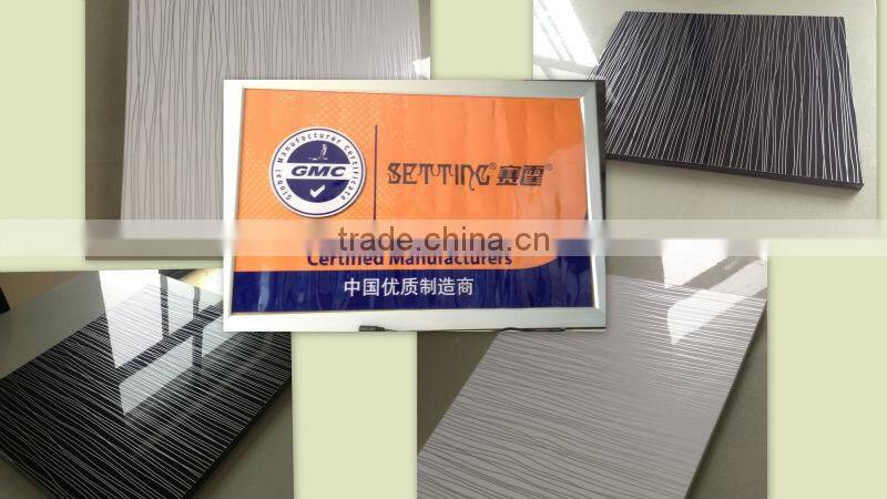 High gloss High polymer composite board