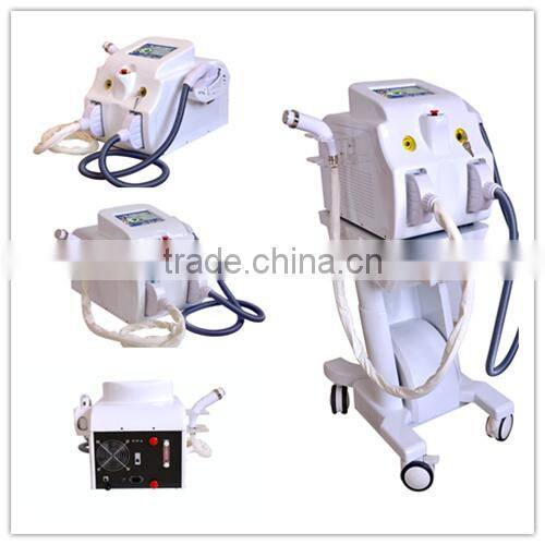 Hot sale in USA !! 3 in 1 110V and 220V IPL Elight beauty equipment for hair and wrinkle removal