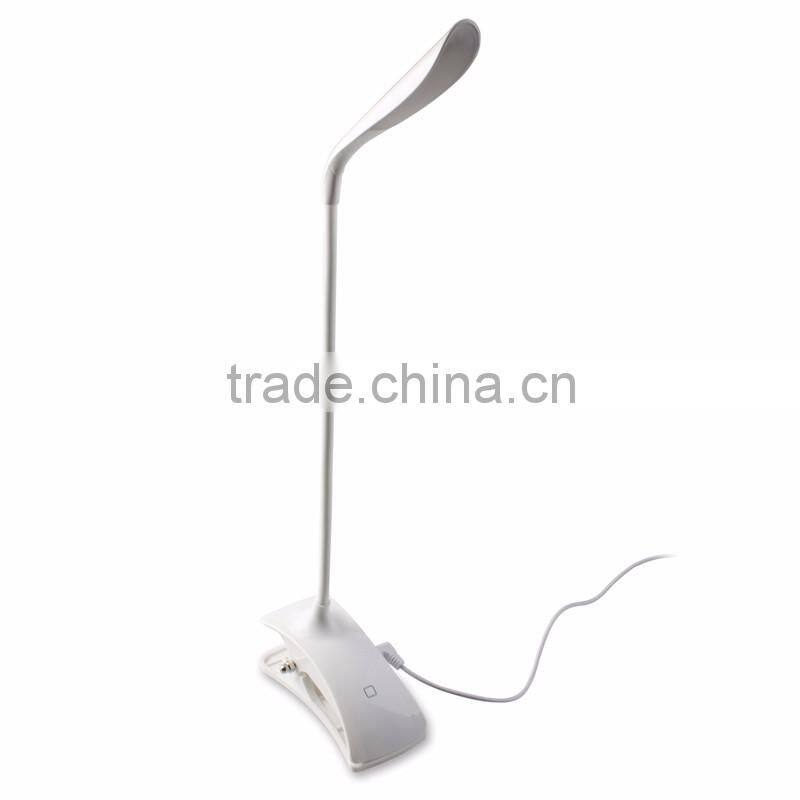 Factory direct supply good quality 2W ABS fasion Led reading lamps with lithium battery
