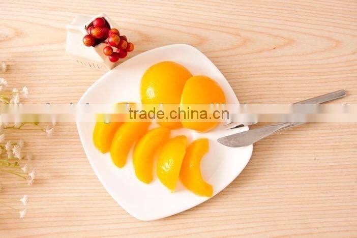 590g canned yellow peach halves in syrup