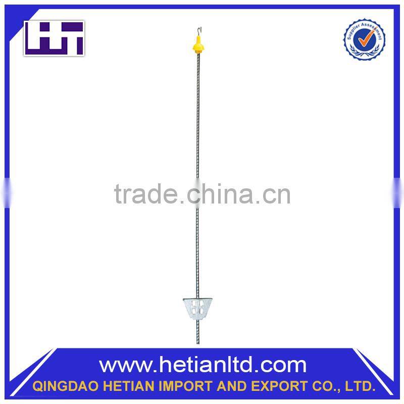 Hot Sale Temporary Cheap Mould With High Quality PVC Oval Spring Steel Fence Post