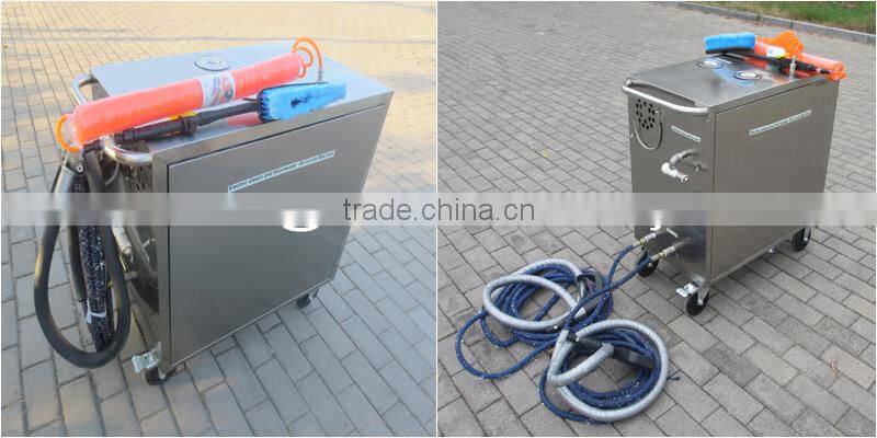 Hand type single gun car washing machine with stainless steel/steam car washing machine