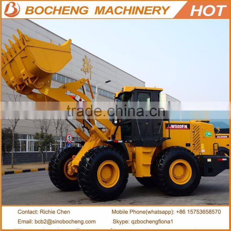 China 5T Front Loader XCMG Wheel Loader LW500FN with Shangchai Engine