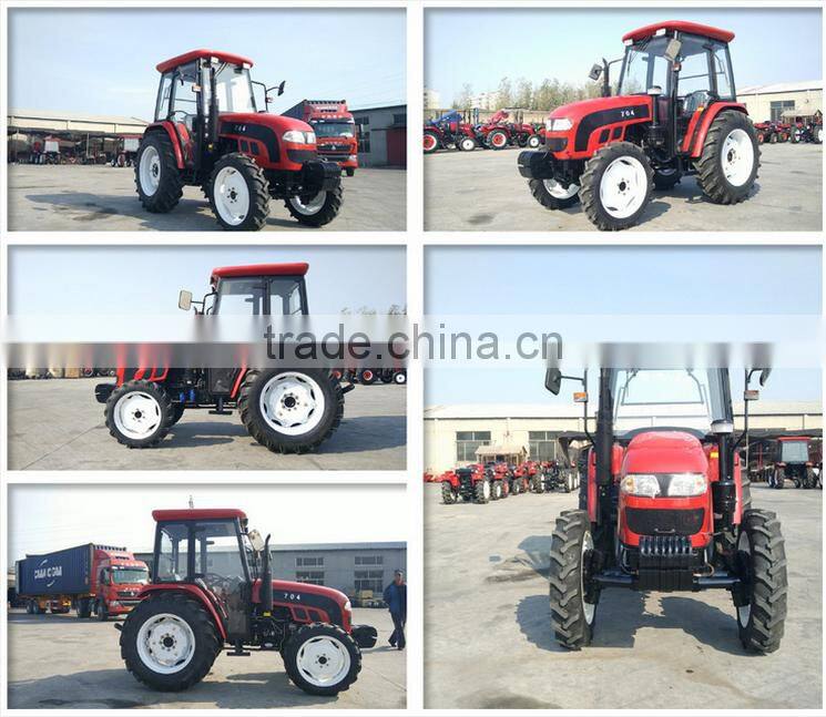 tractor with tractor parts