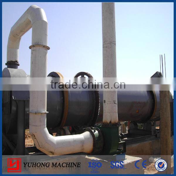 YUHONG Brand 3-5 ton per hour high efficiency Chicken Manure Dryer,Chicken Manure Dryer machine Professional Manufacturer