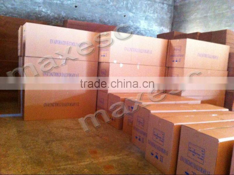 7090 Brown Color Plastic Evaporative Cooling Pads For Greenhouse