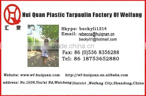 heavy duty coated fabric sheet with Aluminum eyelets