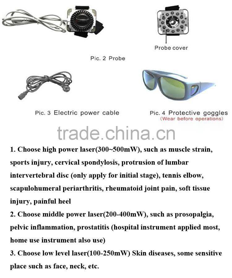 High power laser therapy for Muscular injury machine CE