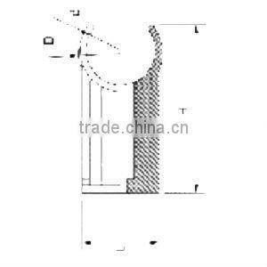 UPVC U-Pipe bracket DIN PN16/U-Pipe bracket/UPVC U-Pipe bracket/PVC U-Pipe bracket
