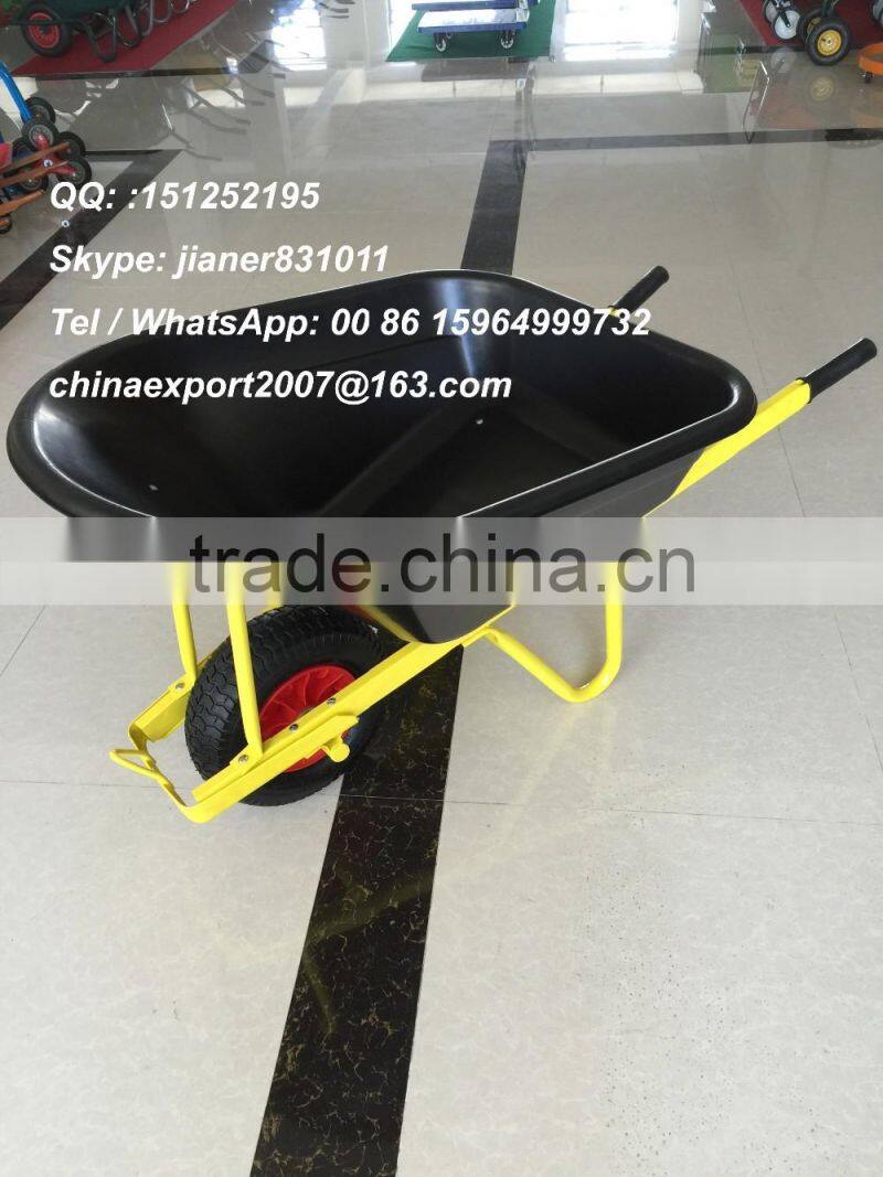 120L High Performance Australia Wheelbarrow with Large Plastic Tray WB8614P