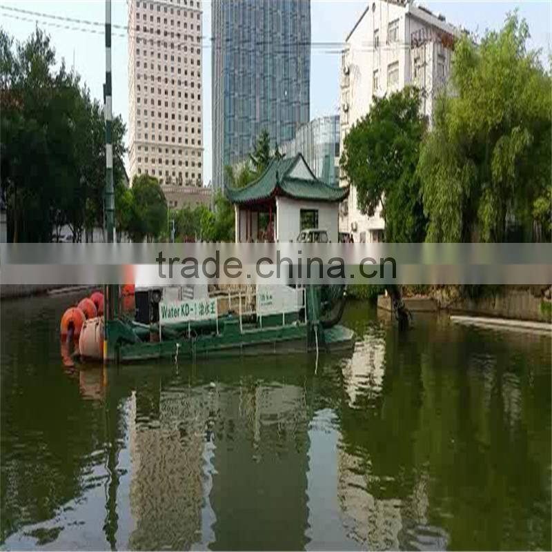 Water king dredger with Excavator bucket