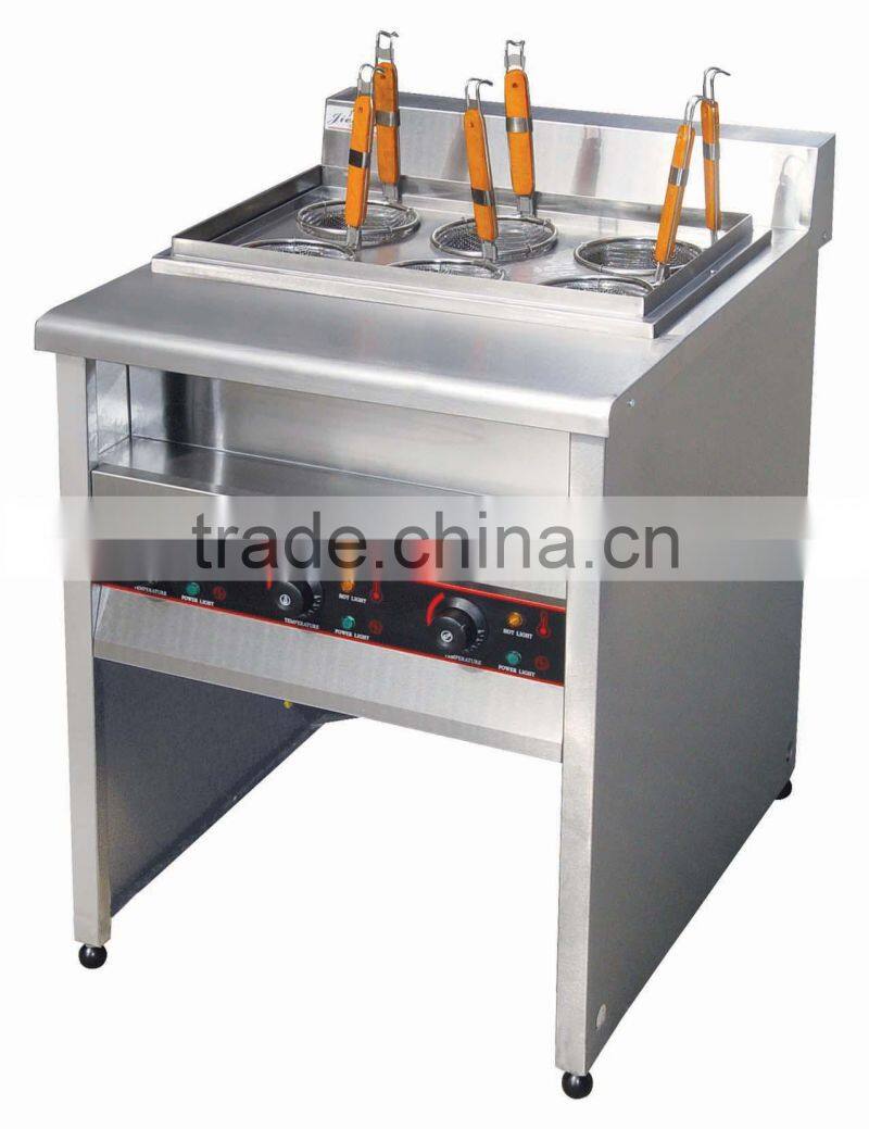 electric convection pasta cooker with bain marie/commercial pasta cooker